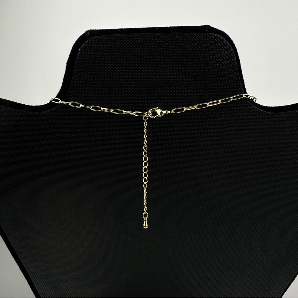 Jennifer Miller Gold Starburst Charm Necklace 18” - Picture 5 of 8